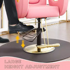 Reclining Salon Chair Hydraulic Barber Chair with 360 Swivel and Adjustable Height