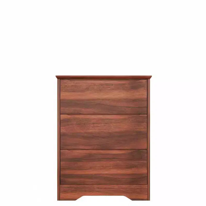 3-Drawer Wooden Dresser with Wide Top