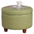Large Round Storage Ottoman