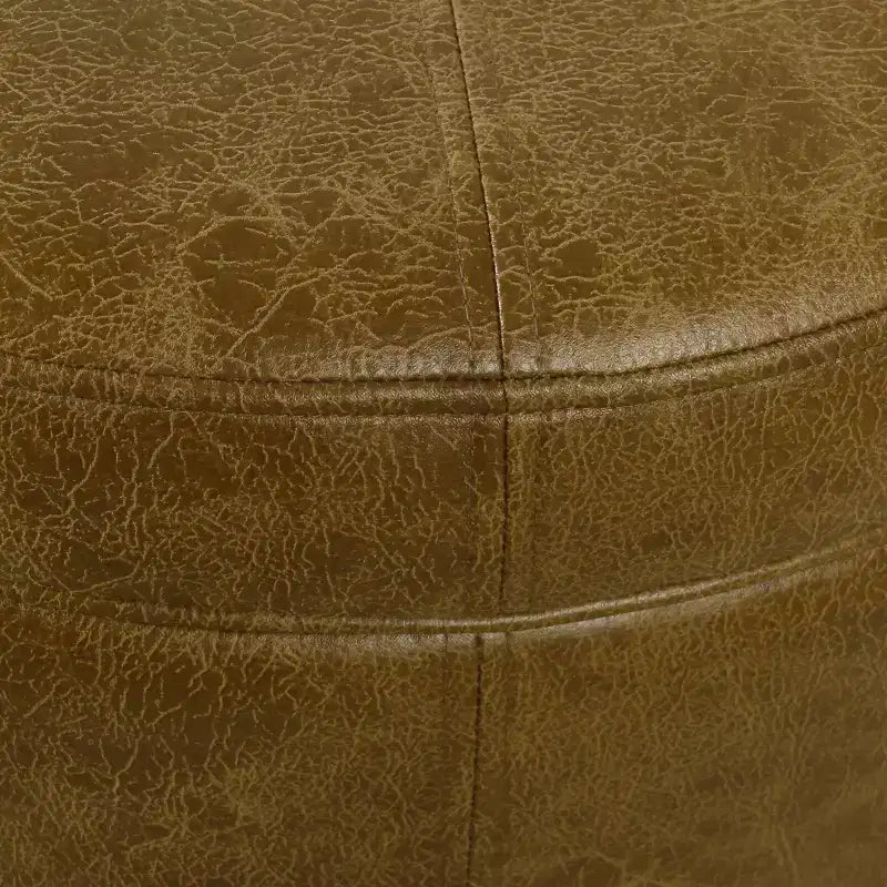 Large Round Storage Ottoman