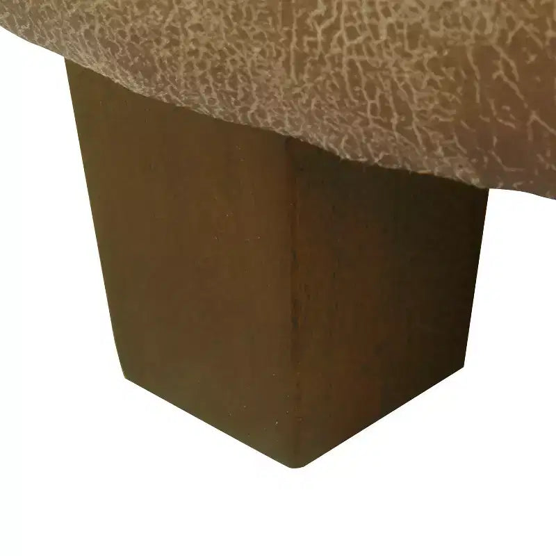 Large Round Storage Ottoman