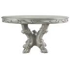 60" Dresden Dining Table Vintage Bone White - Acme Furniture