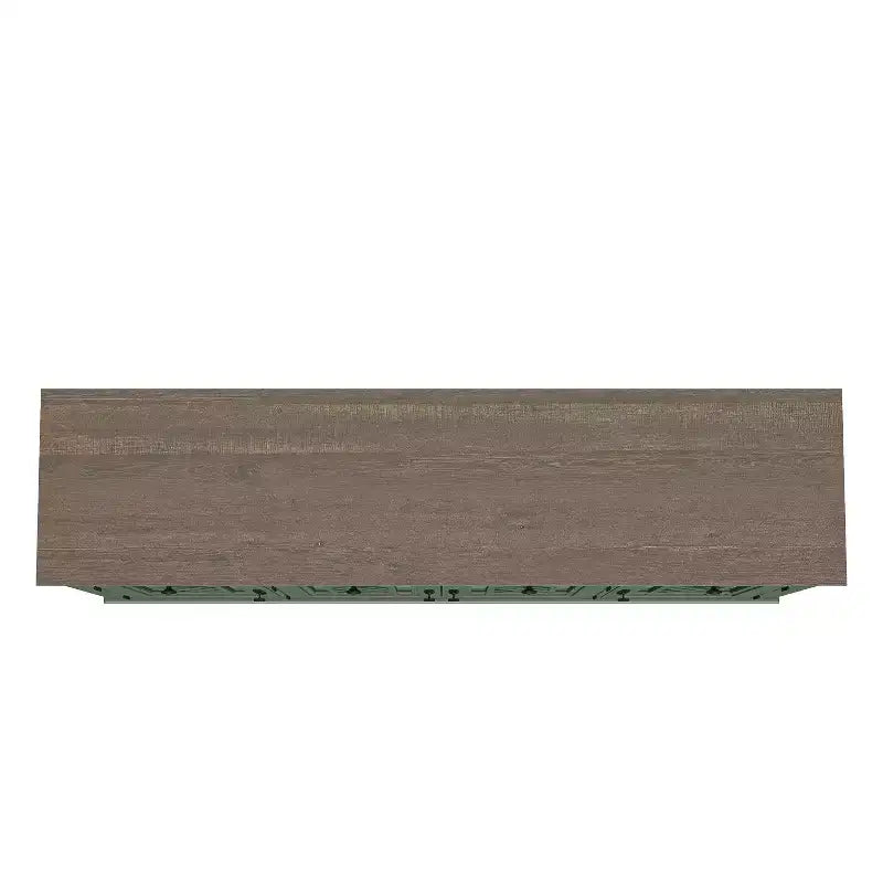 63" Vintage Style Buffet Sideboard Cabinet with Drawers, Green
