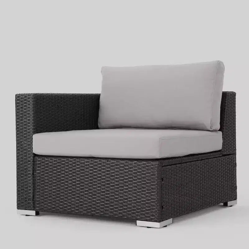 Santa Rosa 6-delige loungeset van wicker met kussens - Christopher Knight Home