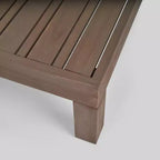 Brava 6-teiliges Sitzset aus Akazienholz für die Terrasse – Christopher Knight Home