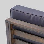 Set di sedute componibili da patio Oana da 6 pezzi in legno di acacia - Christopher Knight Home