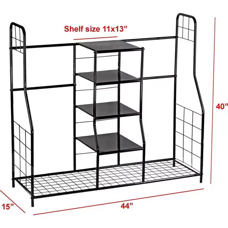 Golf Bag Sports Dual Golf Storage Organizer - Golf Organizer Rack for Indoor & Outdoor - Large Capacity Garage Sports Equipment Organizer - Homeitusa