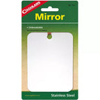 Coghlan's Stainless Steel Mirror, Unbreakable for Travel, Camping, Hiking, Pack