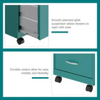 Classeur vertical mobile Space Solutions, format lettre, 18 de profondeur, 2 tiroirs