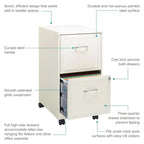 Classeur vertical mobile Space Solutions, format lettre, 18 de profondeur, 2 tiroirs