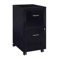 Space Solutions 18 Deep 2 Drawer Mobile Letter Width Vertical File Cabinet