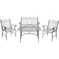 Leah 4 Piece Patio Set - Indoor/Outdoor - PAT5000 - Safavieh