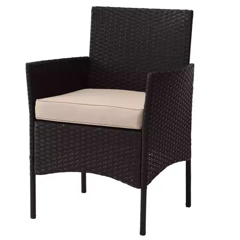 Conjunto de muebles de ratán para patio exterior de 4 piezas Pure Garden