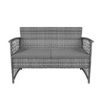 WestinTrends 4-delige loungeset voor buiten