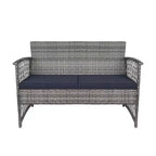 WestinTrends 4-delige loungeset voor buiten