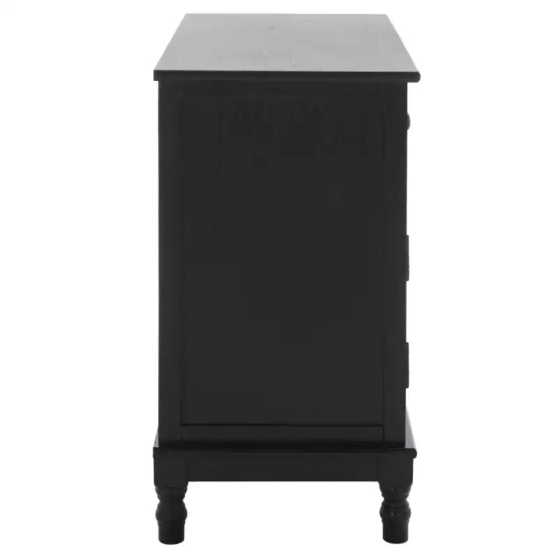 2-Drawer 2-Door Sideboard in Distressed White