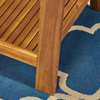 Set da conversazione da patio Grenada in acacia, 4 pezzi - Christopher Knight Home